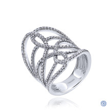 Gabriel & Co. 14kt White Gold Diamond Fashion Ring