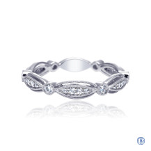 Gabriel & Co. 14kt White Gold Diamond Stackable Band