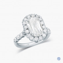 18kt White Gold Christopher Design 2.07ct Diamond Ring