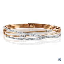 Simon G 18kt Rose Gold Diamond Bracelet