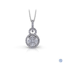 Simon G Diamond pendant with chain