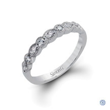 Simon G Diamond Wedding Band