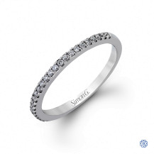 Simon G Diamond Wedding Band