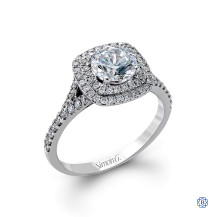 Simon G Diamond Engagement Ring