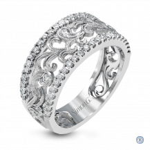 18kt White Gold Simon G Lady's 0.49ct Diamond Ring