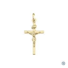 Yellow Gold Crucifix