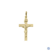 Yellow Gold Crucifix