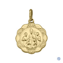 Yellow Gold Confirmation Pendant