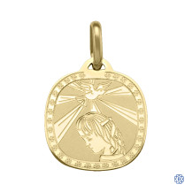 Yellow Gold Confirmation Pendant