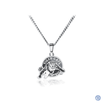 Hamilton Tiger-Cats Sterling Silver Necklace