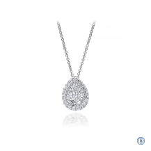 Gabriel & Co. 14kt White Gold Diamond Necklace