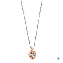 110kt Rose Gold Canadian Diamond Necklace