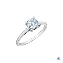 14kt Gold Lab Created Diamond Engagement Ring