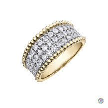 Diamond Envy 10kt White and Yellow Gold Diamond Ring