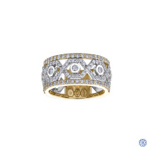 Diamond Envy 10kt Yellow and White Gold Diamond Ring