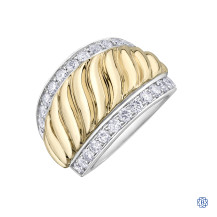 Diamond Envy 10kt white and yellow gold diamond ring