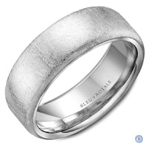 Bleu Royale Gold Wedding Band