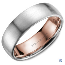 Bleu Royale Gold Wedding Band