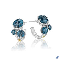 Tacori 18K925 Island Rains Hoop Earrings