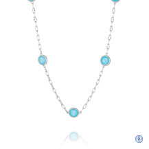 Tacori 18K925 Island Rains Stationary Necklace