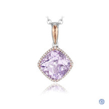 Tacori 18K925 Blushing Rose Pendant