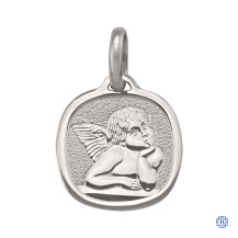 Solid Gold Angel Pendant