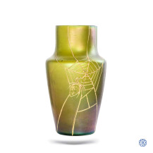 Vintage Spider's Web Vase