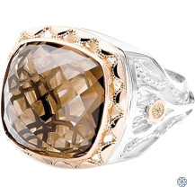 Tacori 18k925 Smokey Quartz Ring