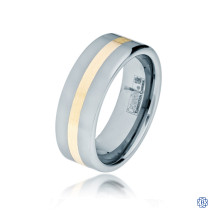 CrownRing Gold Men's Wedding Band