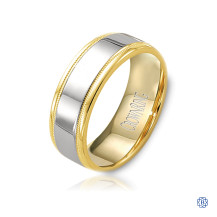 CrownRing Gold Men's Wedding Band