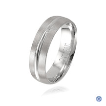 CrownRing Gold Men's Wedding Band