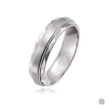 CrownRing Gold Men's Wedding Band