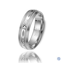 CrownRing Gold Men's Wedding Band