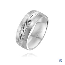 CrownRing Gold Wedding Band