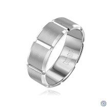 CrownRing Gold Men's Wedding Band