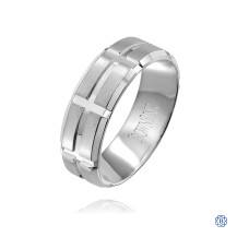 CrownRing Gold Men's Wedding Band