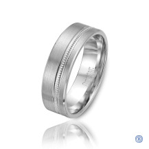 CrownRing Gold Men's Wedding Band