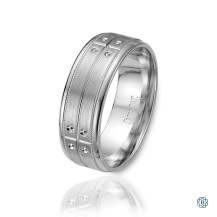 CrownRing Gold Men's Wedding Band