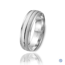 CrownRing Gold Men's Wedding Band