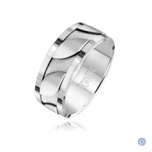 CrownRing Gold Men's Wedding Band