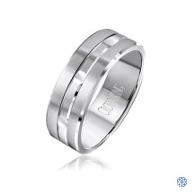 CrownRing Gold Men's Wedding Band
