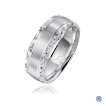 CrownRing Gold Men's Wedding Band