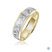 CrownRing Gold Men's Wedding Band
