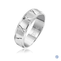 CrownRing Gold Men's Wedding Band