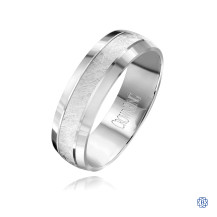 CrownRing Gold Men's Wedding Band