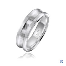 CrownRing Gold Men's Wedding Band