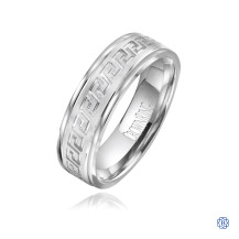CrownRing Gold Men's Wedding Band
