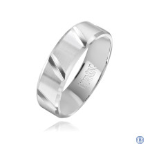 CrownRing Gold Men's Wedding Band