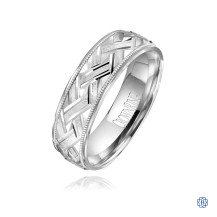 CrownRing Gold Men's Wedding Band