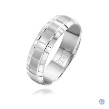 CrownRing Gold Men's Wedding Band